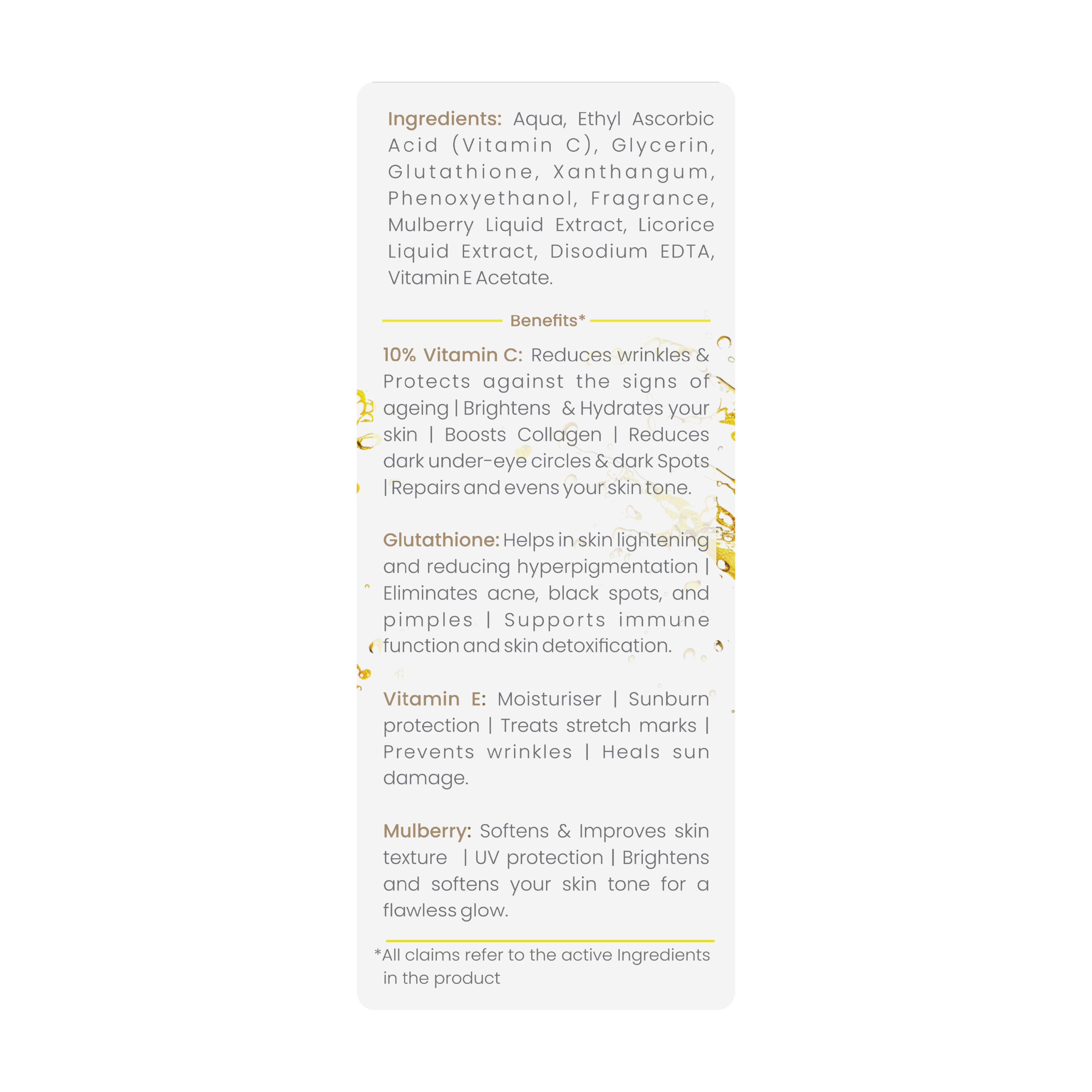Cleore™ Vitamin C Face Serum - Pharmasource