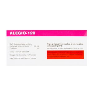 Fexofenadine Tablets Manufacturer | Supplier | Price in India