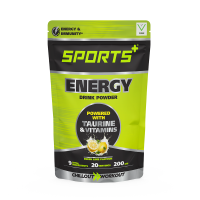 SPORTS+ ENERGY DRINK POWDER LIME
