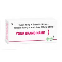 Trypsin, Bromelain, Rutoside and Aceclofenac Tablets