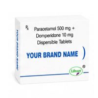 Paracetamol 500mg + Domperidone 10mg Dispersible Tablet