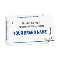 Etodolac 400mg + Paracetamol 325 mg Tablets