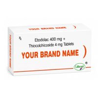 Etodolac 400mg + Thiocolchicoside 4mg Tablets
